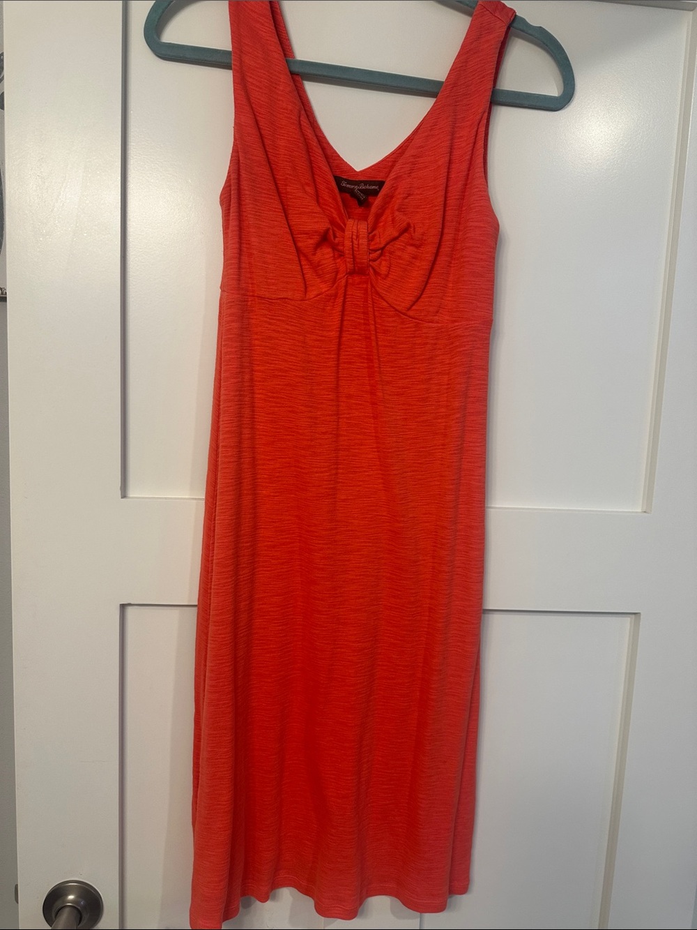 Tommy Bahama Red Sleeveless Midi Dress